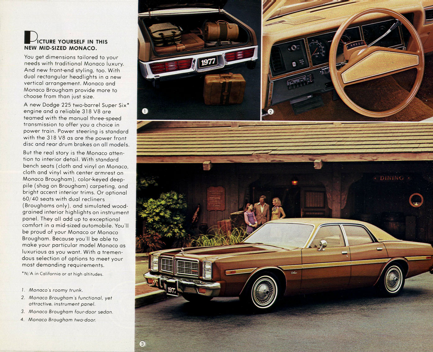 1977 Dodge Monaco Brochure Page 14